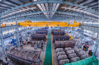 Boiler production workshop