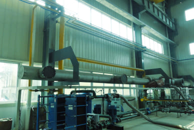 Steam Boiler production process